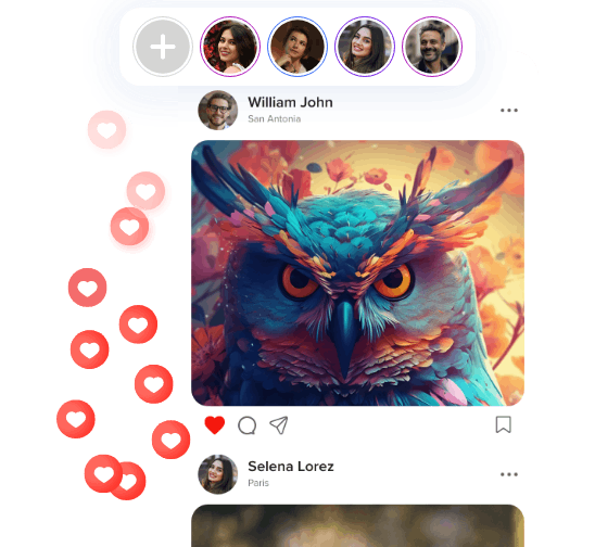 activity feed mobile app api for javascript, python, java, php