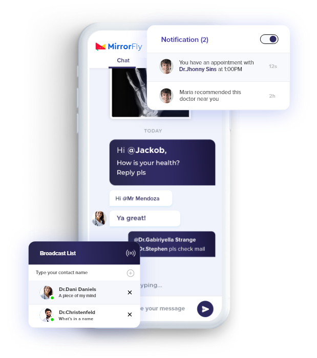 healthcare video chat app for android