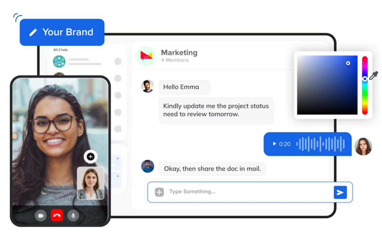 messaging app development company india