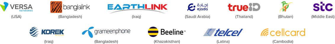 mirrorfly Communications Platform as a Service customers