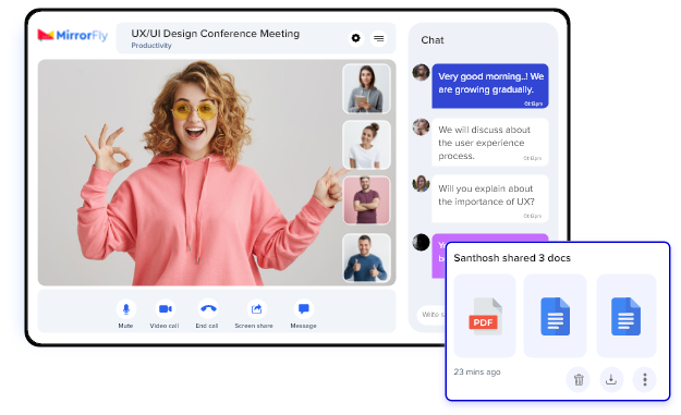 customizable realtime chat for web platform