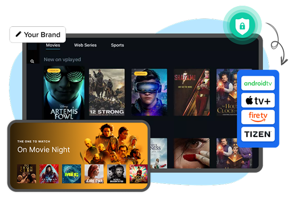 telecom ott & vod mobile app development
