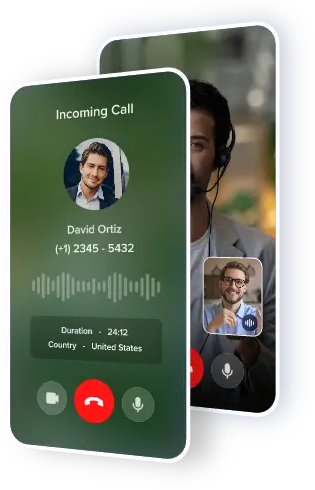 talk telecom solutions with Mirrorfly in-app voice api