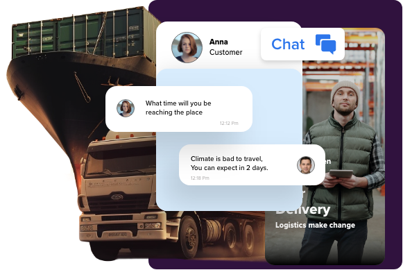 shipping communication app