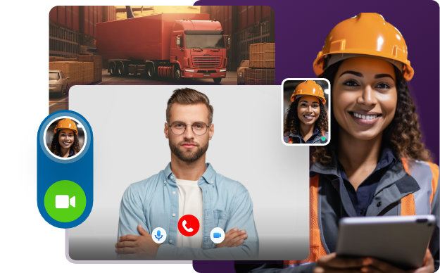 logistics messaging app