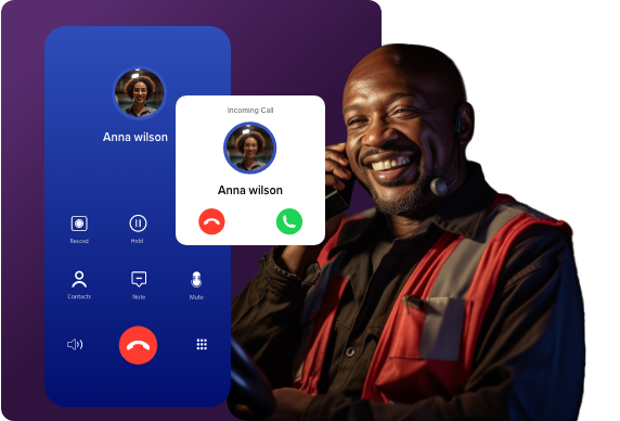 build delivery chat app