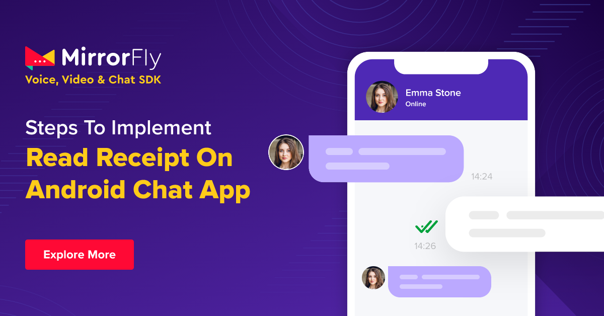 How to Implement Read Receipts in MirrorFly Chat