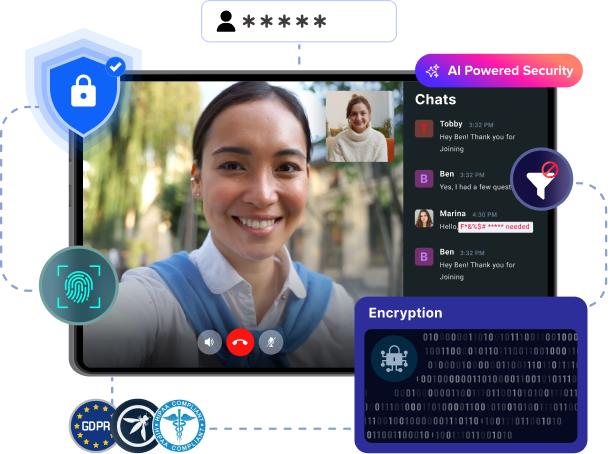 real-time chat security