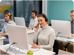 Call centre AI agent