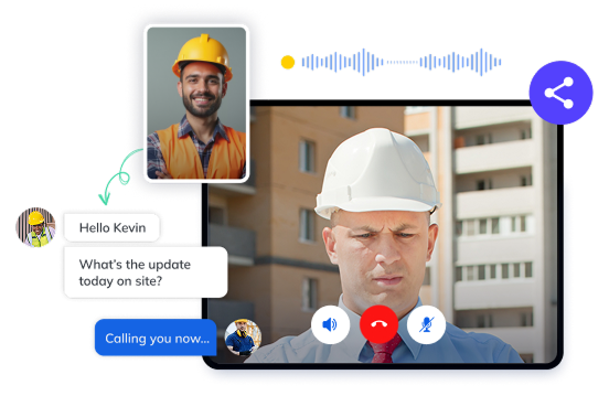 best voice chat api and sdk for construction industry