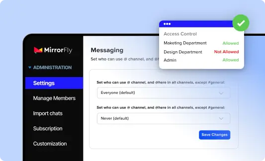 Real-time self managed chat tools for Hybrid work