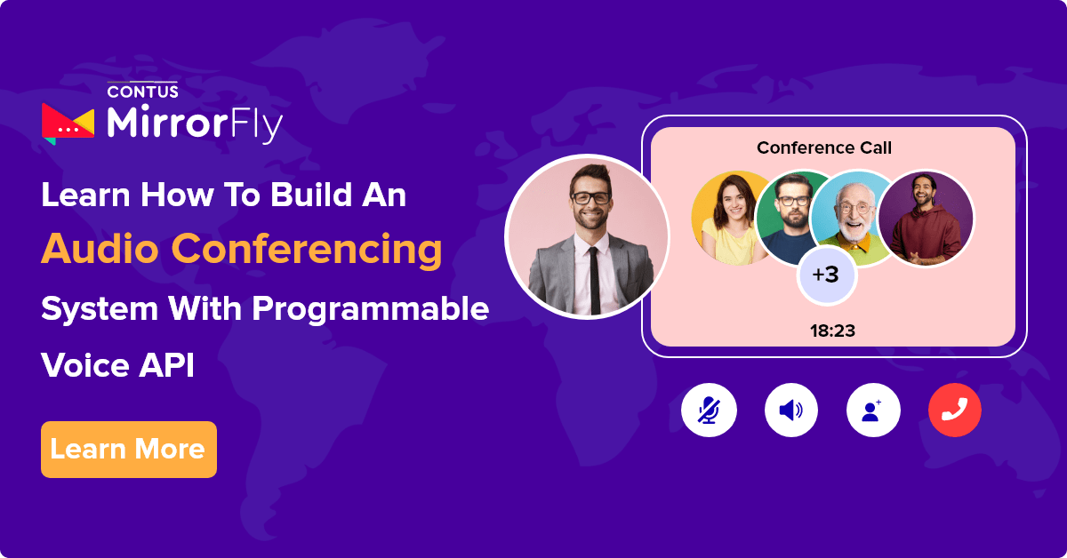 Build an Audio Conferencing System with Programmable Voice Calling API