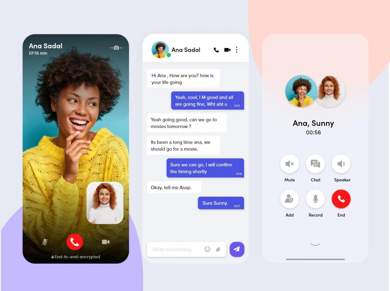 Chat android go PHONEKY
