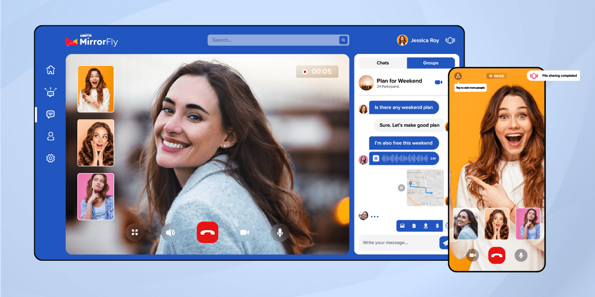 build video chat app android