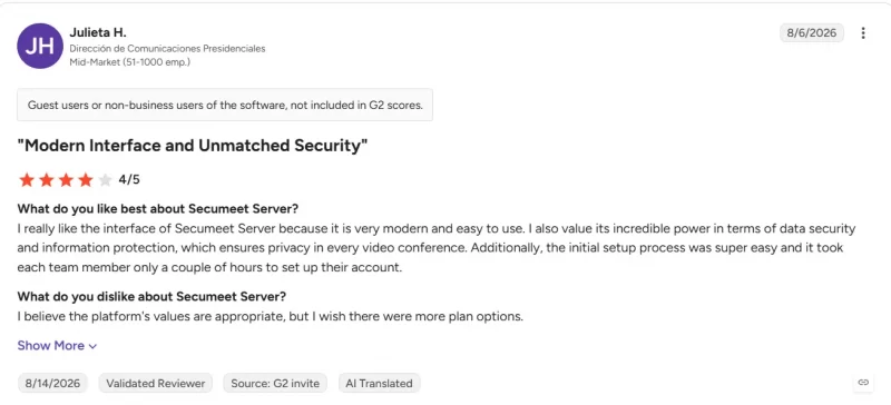 Secumeet Review Secumeet Review