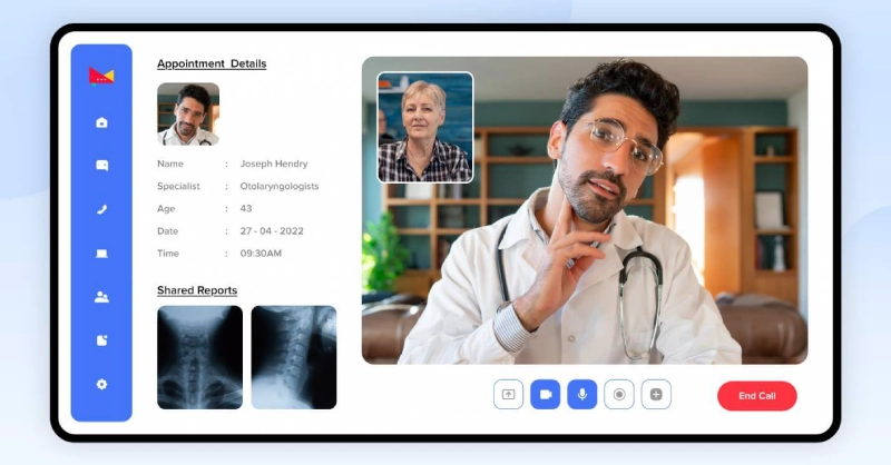 video call api for telehealth apps