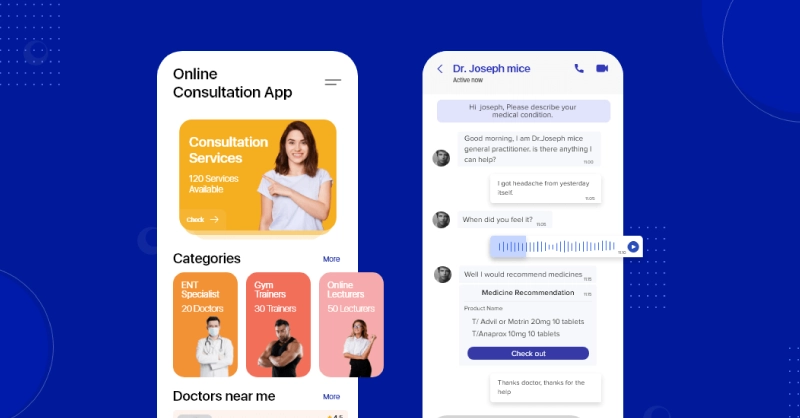 How to build consultation app