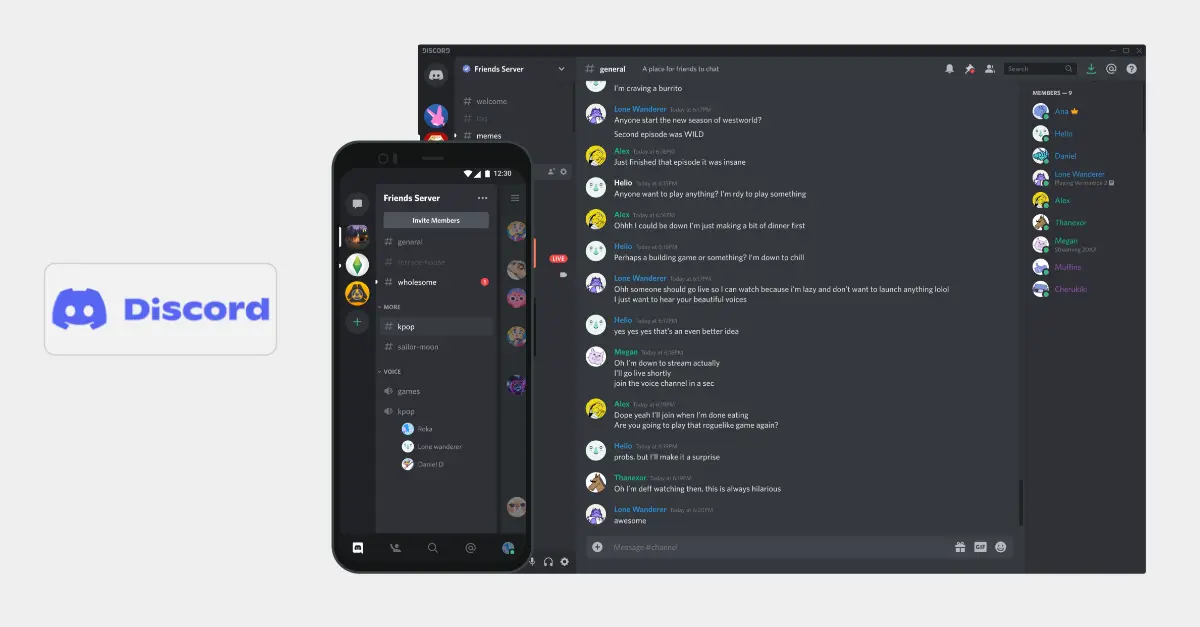 Team Chat Apps-discord