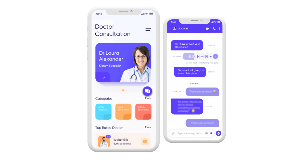 Doctor Appointment & Consultation App UI Kit, Case Study