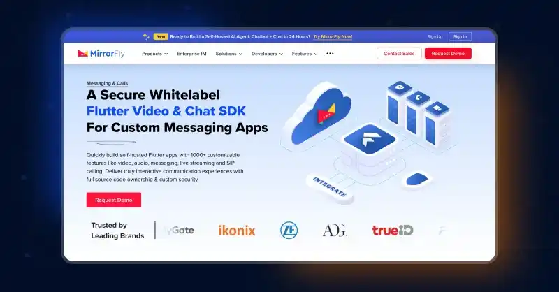 Flutter Video Chat SDK for Secure Calling Apps Flutter video chat app with white label SDK for secure video calling