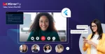 build flutter video chat app