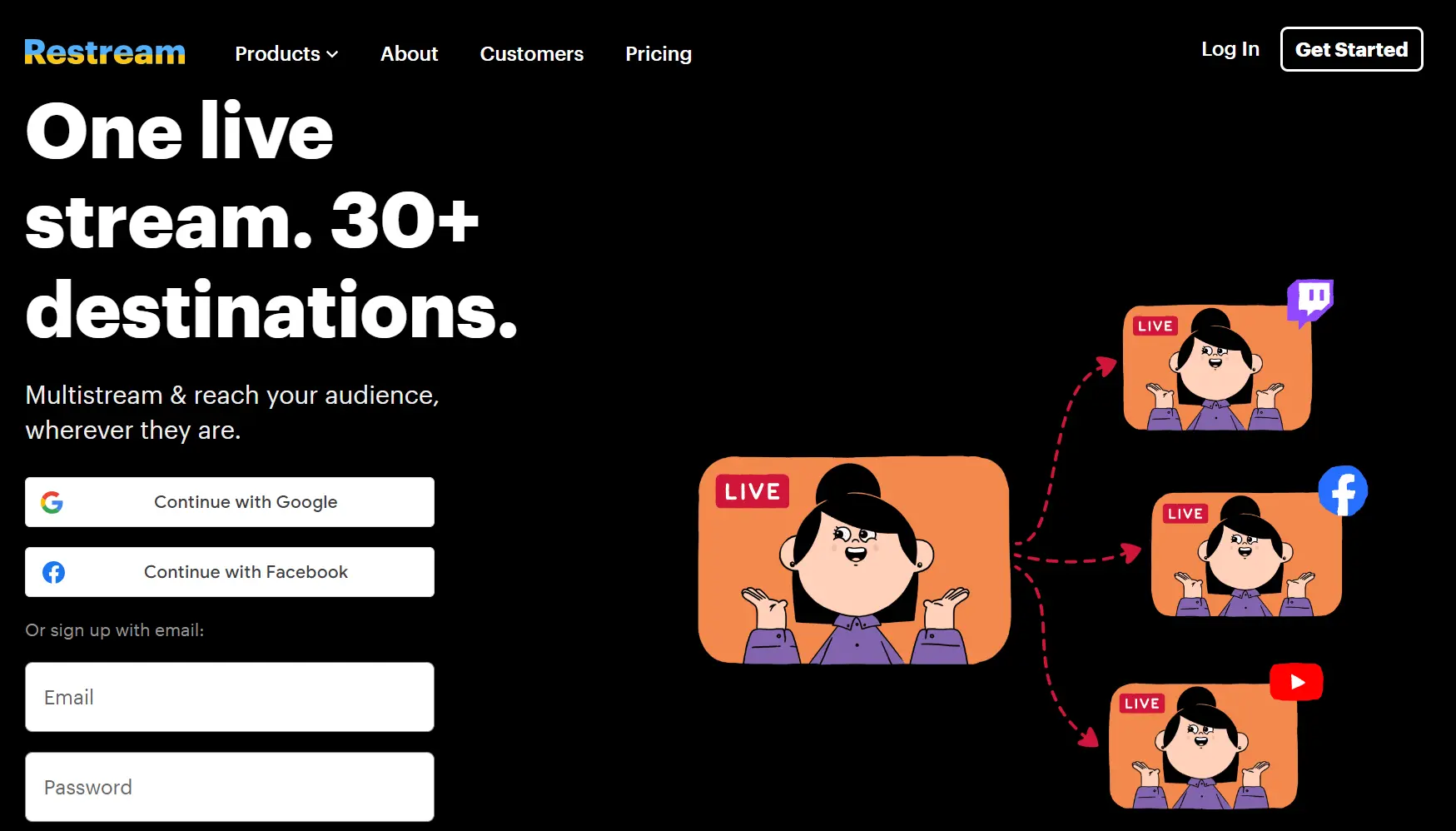 live streaming solution