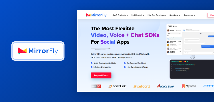 MirrorFly Communicaiton platform pricing