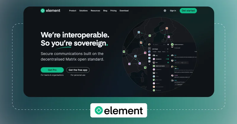 Element Secure Matrix Messaging Client Element-Secure-Matrix-Messaging-Client