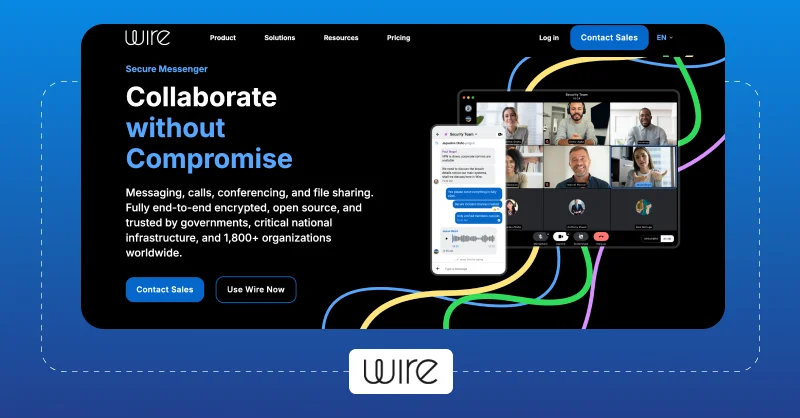 Wire Enterprise Secure Collaboration Platform Wire-Enterprise-Secure-Collaboration-Platform