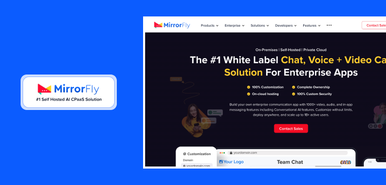 MirrorFly Self Hosted Live Streaming Solution MirrorFly self hosted live streaming solution for enterprise apps