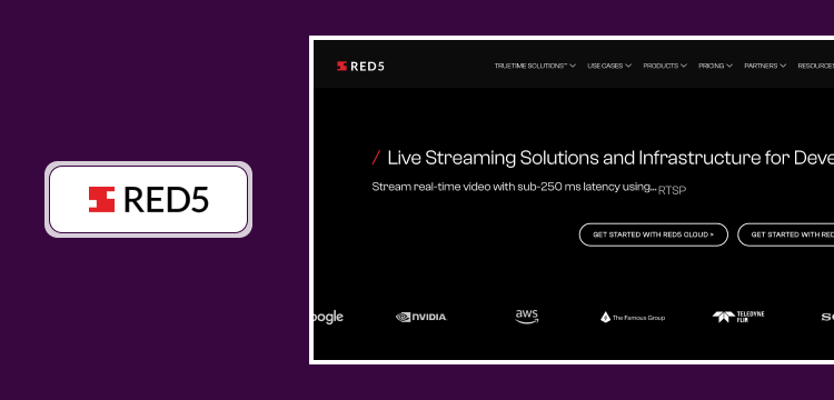 Red5 Pro Real Time Live Streaming Solution Red5 Pro real time live streaming solution with sub 250ms latency