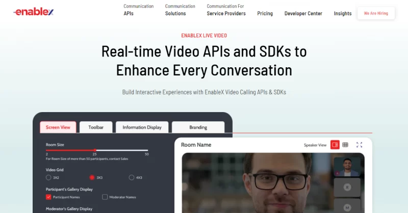 enablex video call service