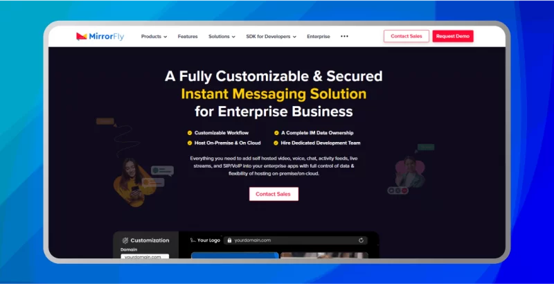 MirrorFly corporate communication tools