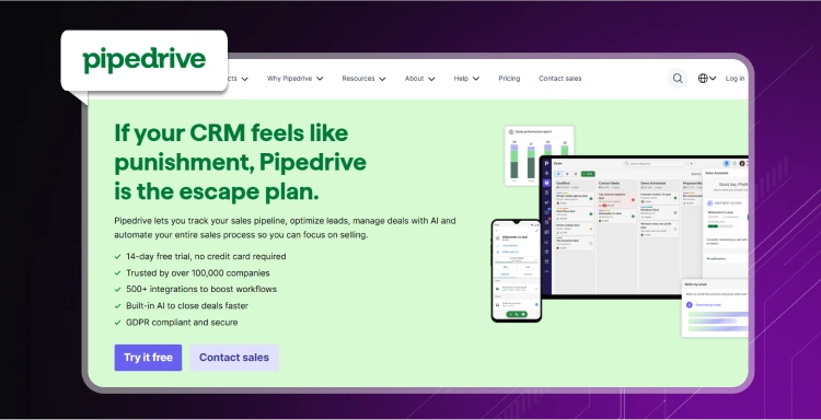 custom crm calling integration