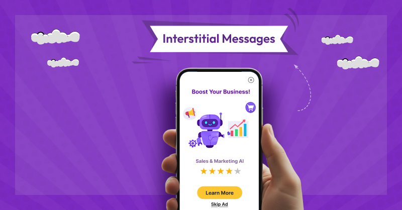 Interstitial Messages
