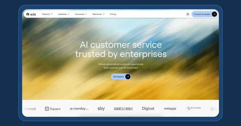 Ada Chatbot - automated chatbot platform