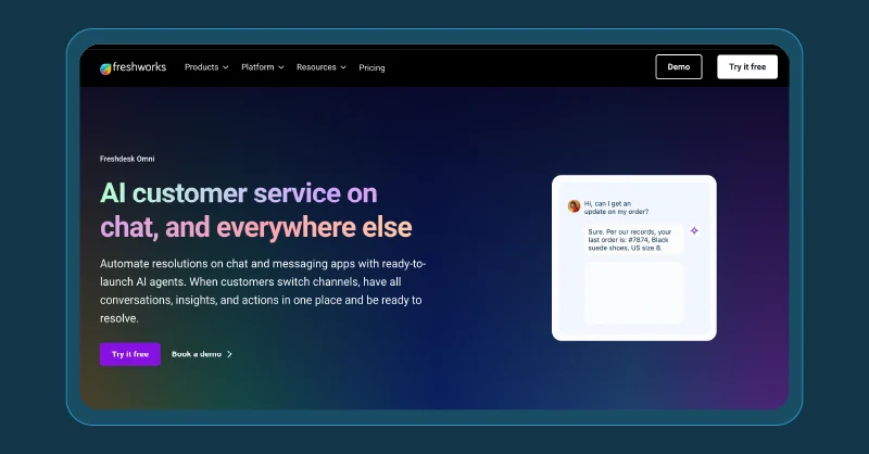 Freshchat - Freddy AI