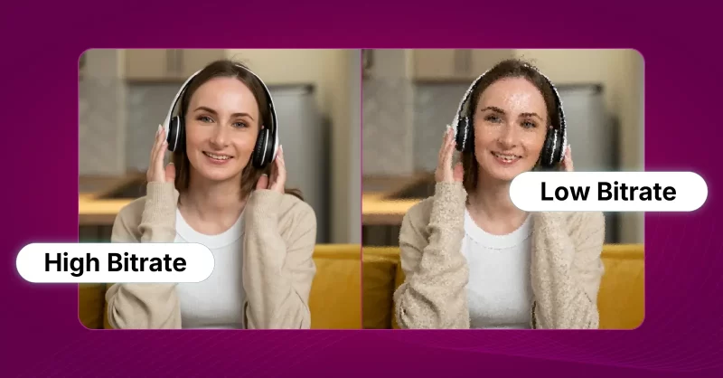 Lossy Compression - High Bitrate Vs Low Bitrate