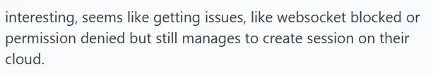 LiveKit Reddit Review: Cloud Connection Issues Reddit user comment about LiveKit Cloud connection issues